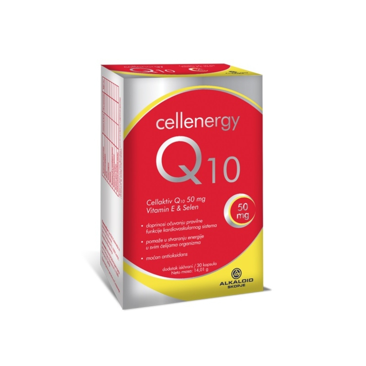 Cellenergy Q10 50mg 30 kapsula